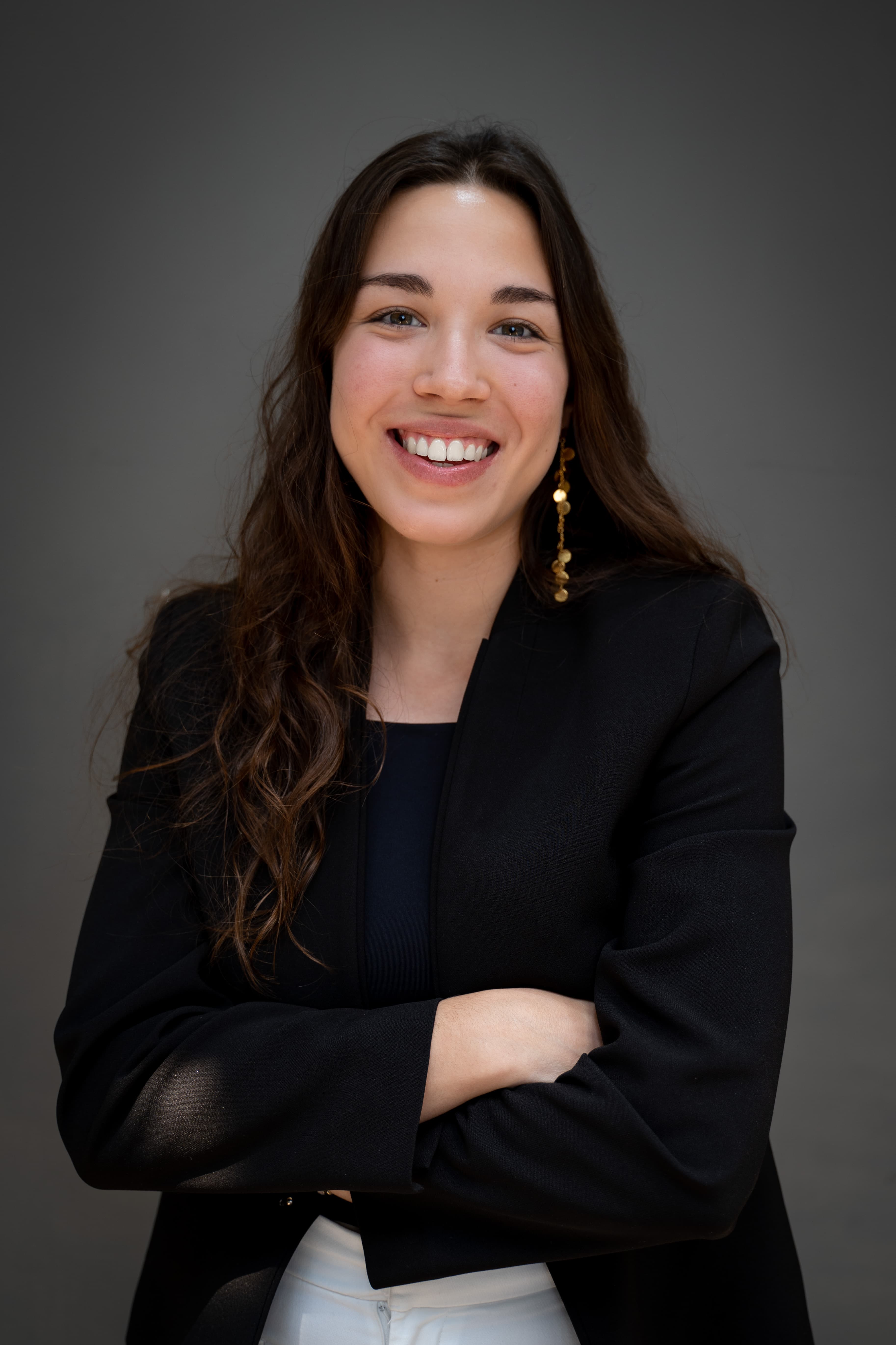 Corporate portrait, woman with arms crossed, Cape Town