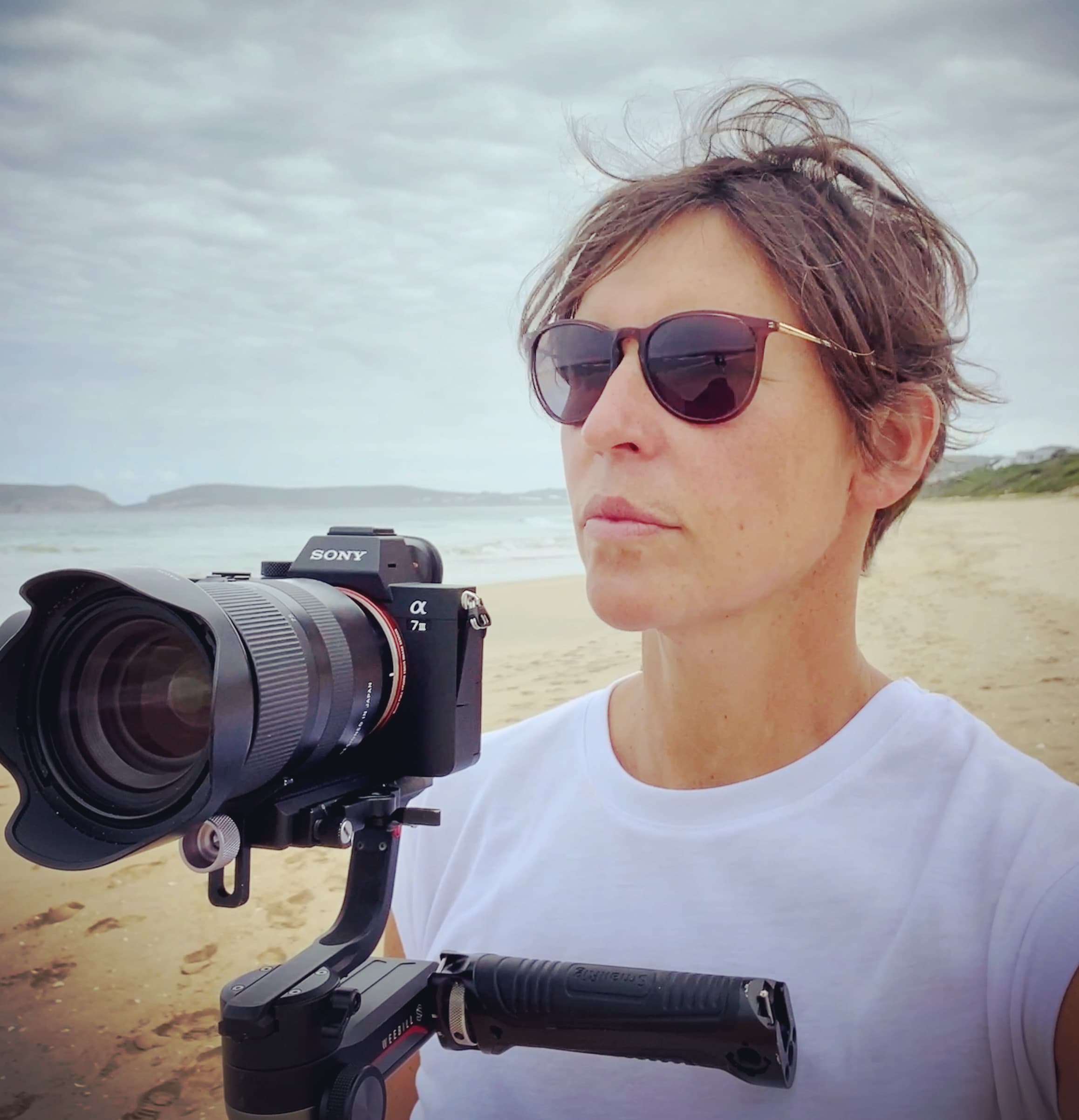 Shooting on location with a camera rig, Cape Town