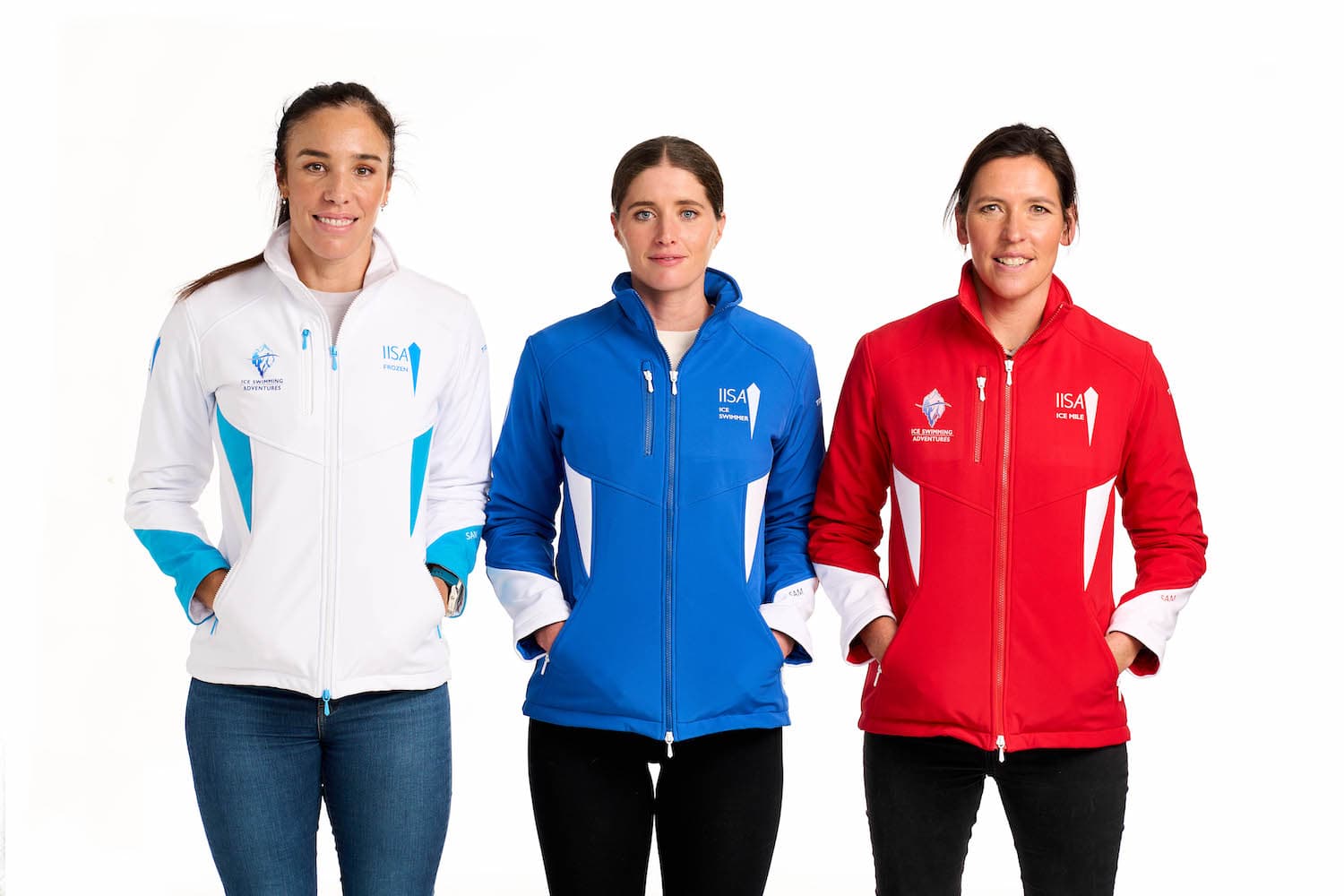 IISA jackets product photography, women's range, Cape Town studio