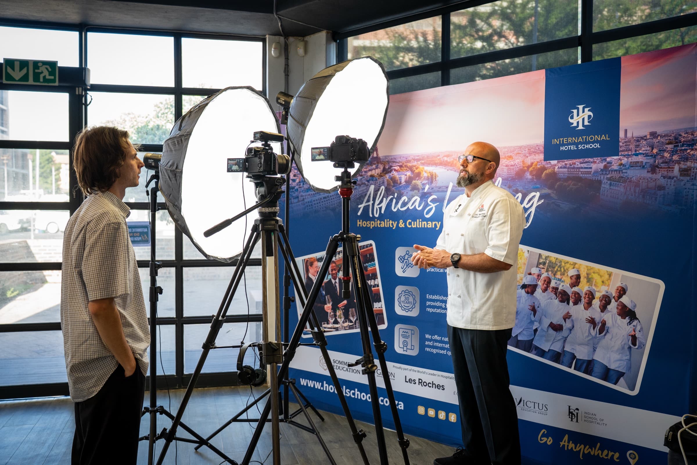 Interview Filming & Talking Head Video