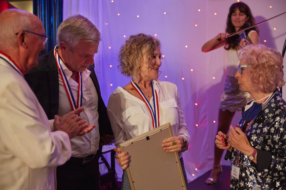 Remax Living anniversary award presentation