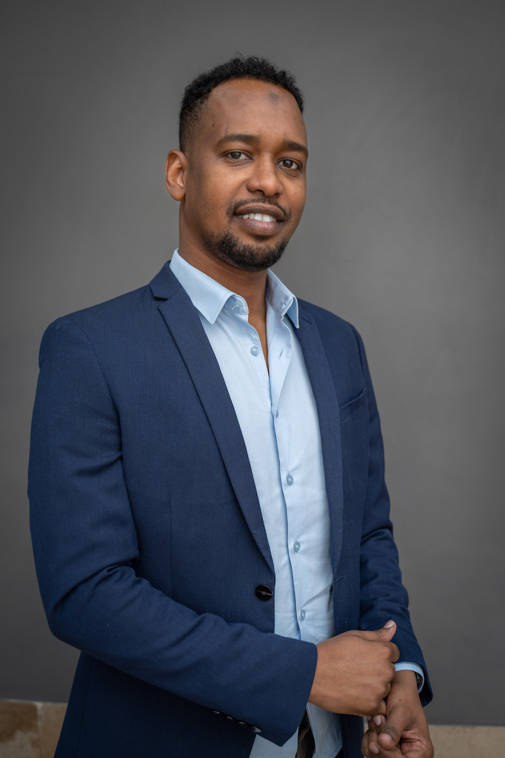 Corporate portrait, man in a suit, Cape Town