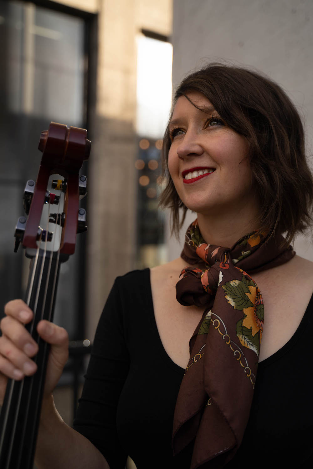 Editorial portrait photography of a musician in Cape Town
